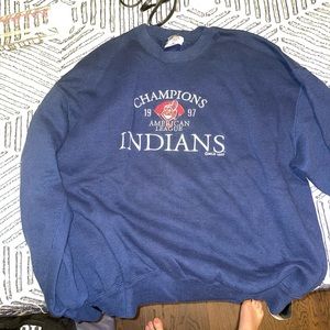 XL vintage Cleveland Indians Sweatshirt crewneck